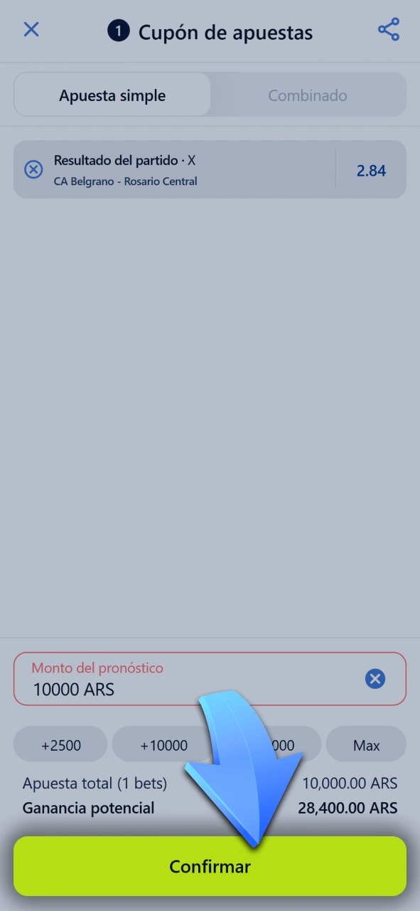 Confirmá tu pronóstico y realizá tu apuesta futbolera en Jugabet.