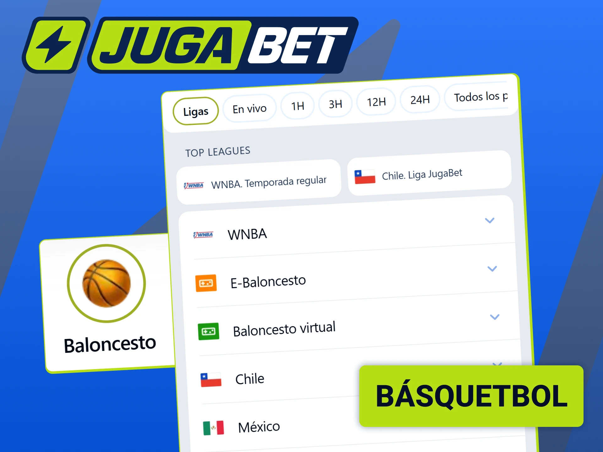 Hacé tus pronósticos en la NBA y torneos de básquetbol en Jugabet.
