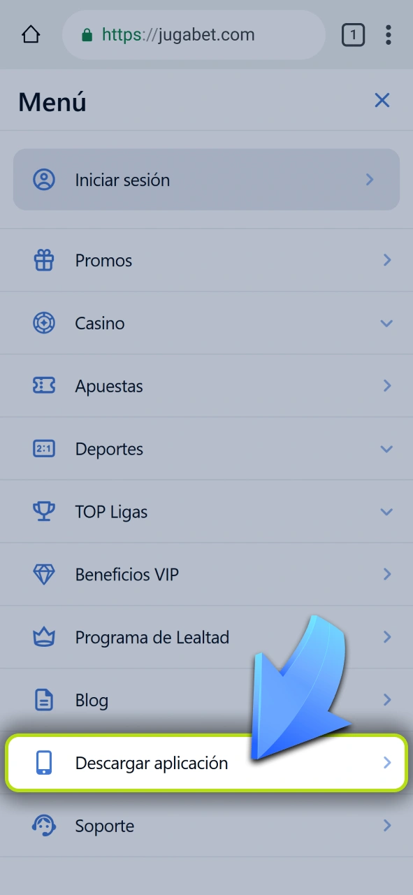 Accedé a las apuestas de MMA desde la aplicación móvil de Jugabet.